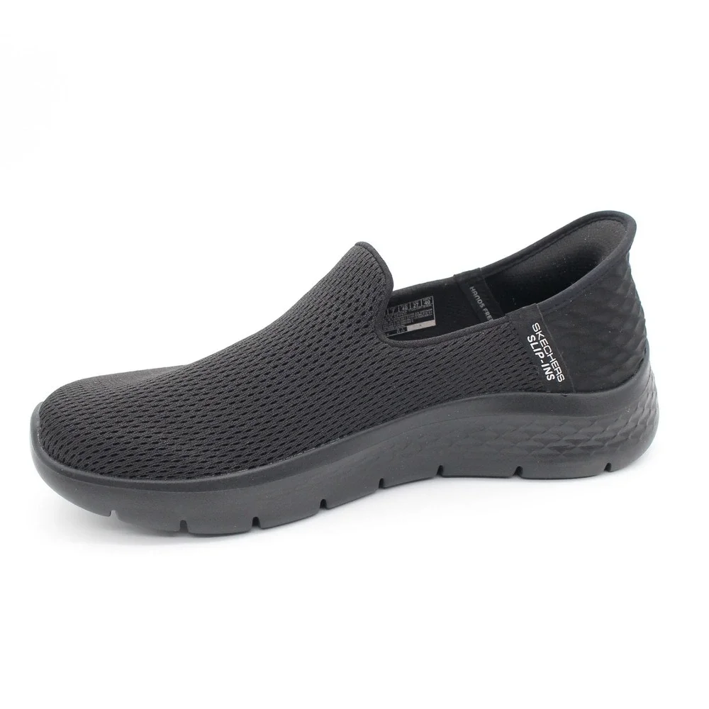 Skechers Slip Ins Go Walk Flex Relish Shoes Womens Size 10N Narrow Width Black - Picture 3 of 11